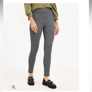 Loft houndstooth leggings